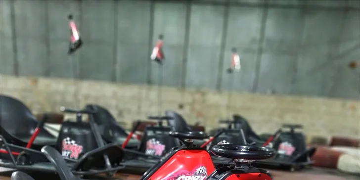 Crazy cart: 10–45 minut adrenalinové jízdy v driftovací káře