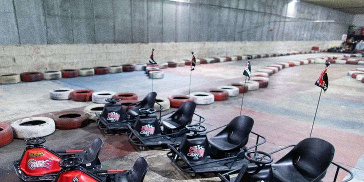 Crazy cart: 10–45 minut adrenalinové jízdy v driftovací káře