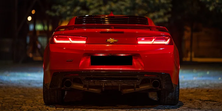 Pronájem nadupaného Chevroletu Camaro o výkonu 461 koní na jeden den či víkend