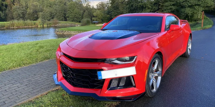 Řízení nebo spolujízda v Chevroletu Camaro SS 6.2l. 15 minut nebo až hodina za volantem