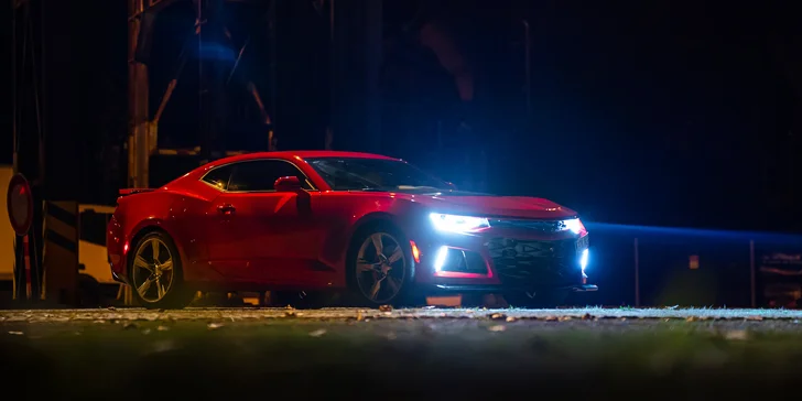 Řízení nebo spolujízda v Chevroletu Camaro SS 6.2l. 15 minut nebo až hodina za volantem