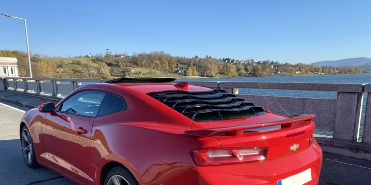 Řízení nebo spolujízda v Chevroletu Camaro SS 6.2l. 15 minut nebo až hodina za volantem