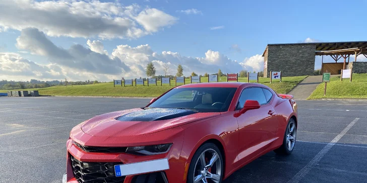 Řízení nebo spolujízda v Chevroletu Camaro SS 6.2l. 15 minut nebo až hodina za volantem