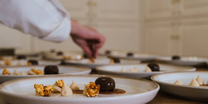 Vytříbené menu na zámku: 4 nebo 5 chodů i vinné párování, kuchař z michelinské restaurace