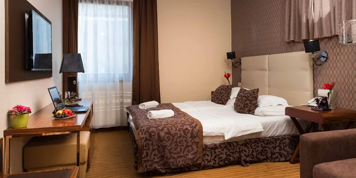 4* hotel s největším wellness v Győru: 2–14 nocí se snídaní nebo polopenzí