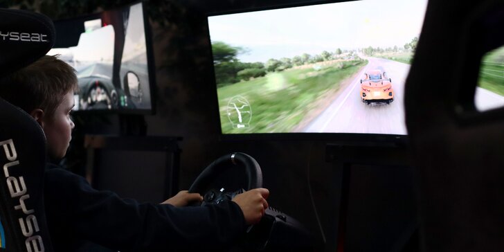 Virtuální realita i simulátory: vstup do herny pro jednoho i celou rodinu