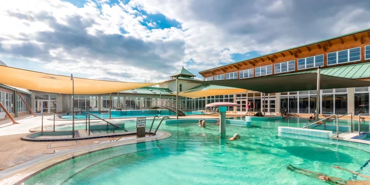 Moderní apartmány blízko hranic v Maďarsku s celodenním vstupem do termálních lázní