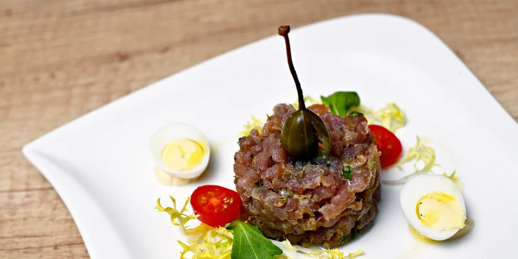 Degustační menu dle výběru i s možností vinného párování pro 2 osoby