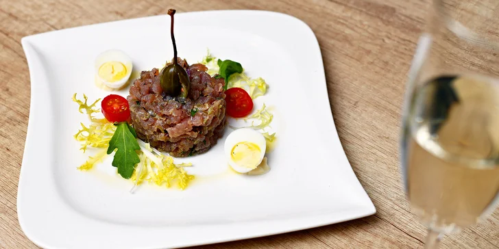 Degustační menu dle výběru i s možností vinného párování pro 2 osoby
