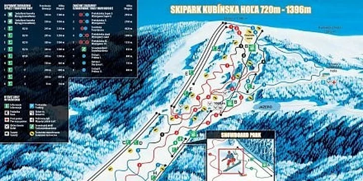 Celodenní skipas do slovenské Kubinské hoľe