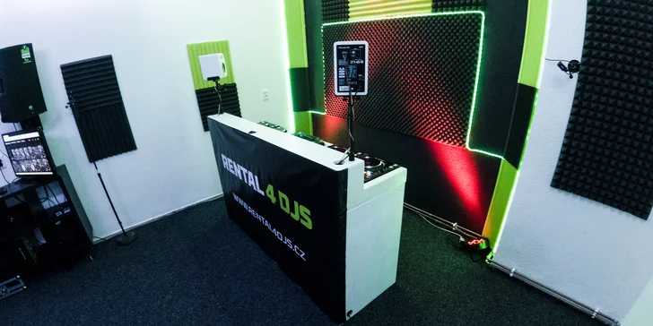 Naučte se DJing: 2 hodiny ve studiu či kompletní 20hodinový kurz s lektorem