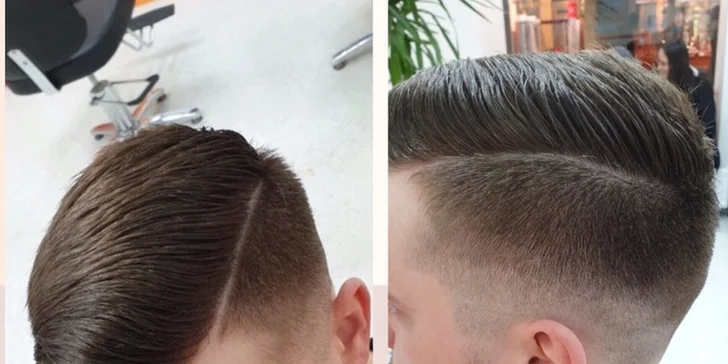 Moderní střih, mytí i foukaná pro pány bez předchozího objednání