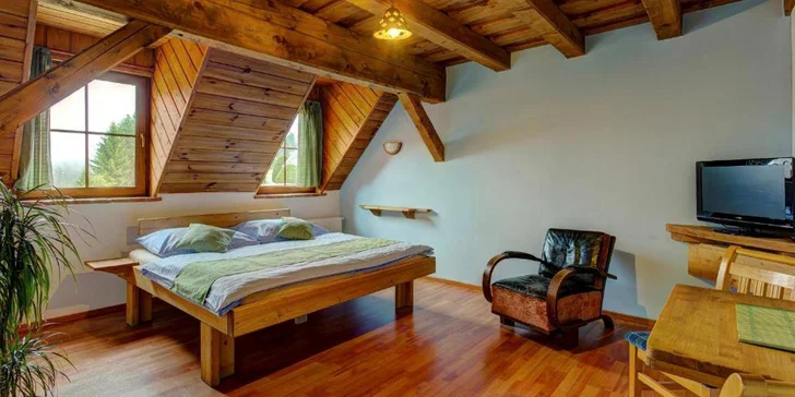 Zimní dovolená na Lipně: hotel ve Frymburku přímo u jezera, snídaně či polopenze