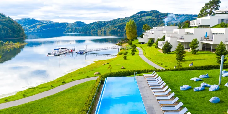 Za krásami Polska: skvěle vybavený 4* resort u jezera, snídaně či polopenze, neomezený wellness