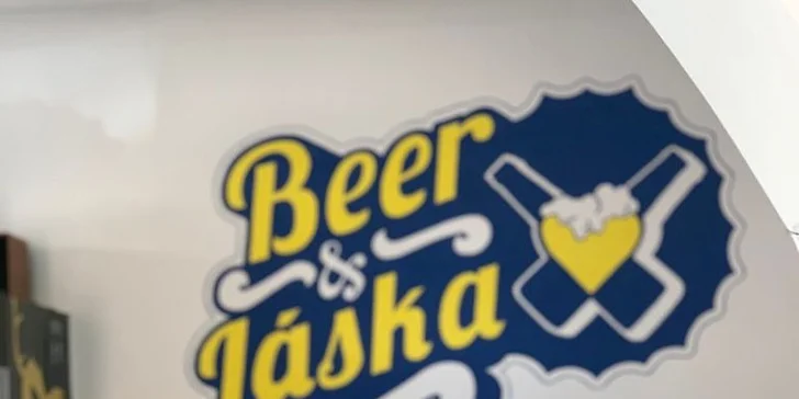 Otevřený voucher v hodnotě 300 Kč na cokoliv v pivotéce Beer & Láska