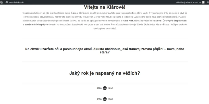Neviditelná stezka Prahou: venkovní hra až pro 5 osob i s odměnou na závěr