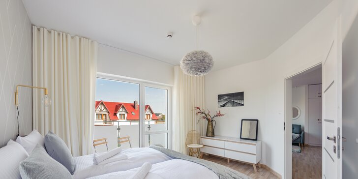 Až 15 dní pohody u Baltského moře: moderní apartmán s kuchyňkou