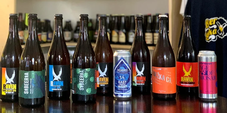 Otevřený voucher v hodnotě 300 Kč na cokoliv v pivotéce Beer & Láska