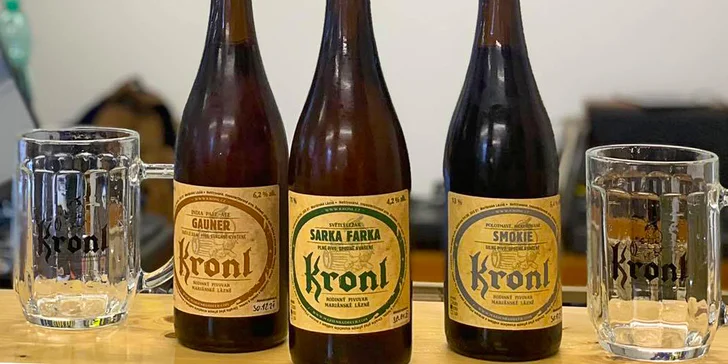 Otevřený voucher v hodnotě 300 Kč na cokoliv v pivotéce Beer & Láska