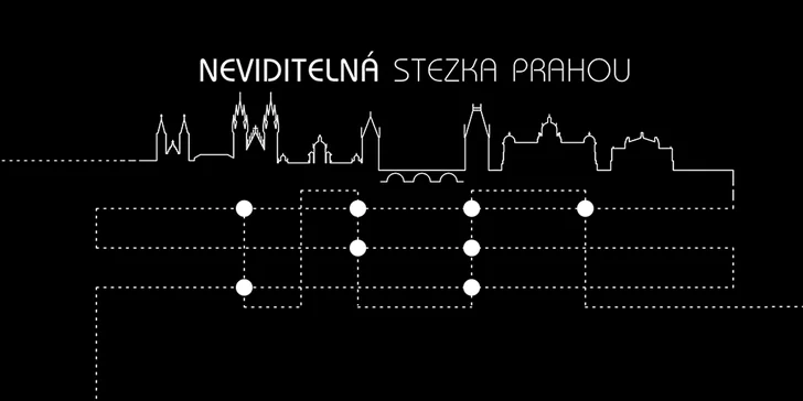 Neviditelná stezka Prahou: venkovní hra až pro 5 osob i s odměnou na závěr