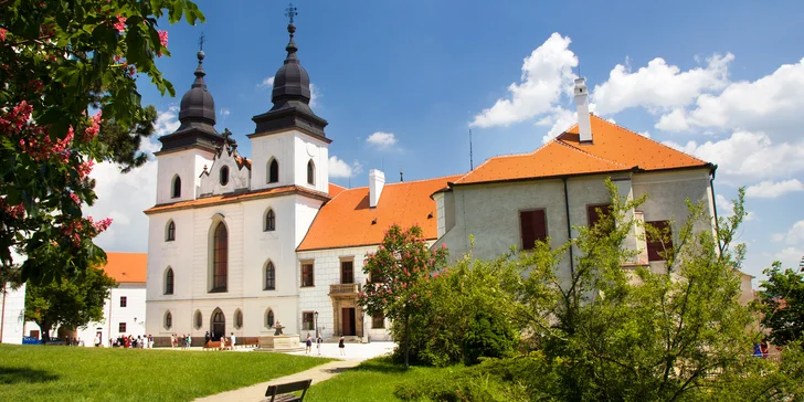 Dovolená v Třebíči: dovolená pro páry i rodiny se snídaněmi nebo polopenzí