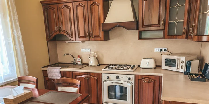 Krásné apartmány v Luhačovicích až pro 4 osoby: snídaně a třeba i soukromá vířivka