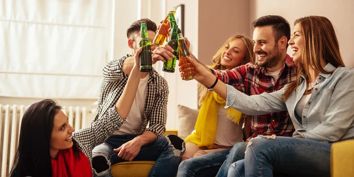 Noční rozvoz alkoholu, CBD a jídla v Ostravě a blízkém okolí: otevřené vouchery na 500–1000 Kč