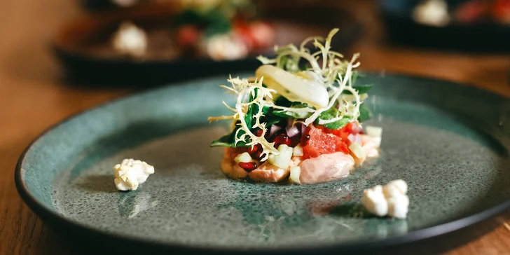 Vytříbené menu na zámku: 4 nebo 5 chodů i vinné párování, kuchař z michelinské restaurace