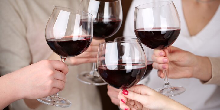 Večerní romance ve vinném sklípku: degustace výtečných vín a večeře pro dva