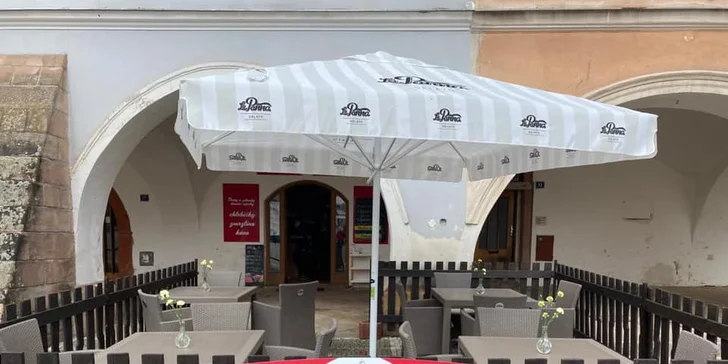 Cappuccino na odnos s sebou nebo káva a dortík pro jednoho i pro dva