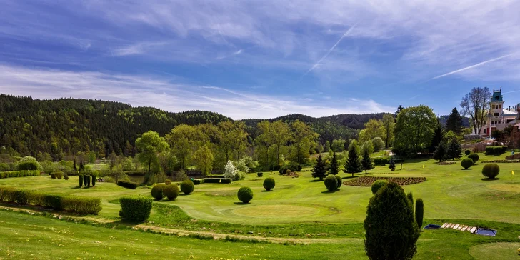 Pobyt na úrovni: neomezený wellness, golfové hřiště za okny a špičkový servis