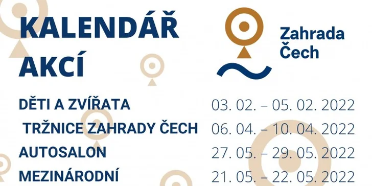 VIP vstupenka na všechny akce Zahrady Čech v Litoměřicích konané v roce 2022 pro 2 osoby