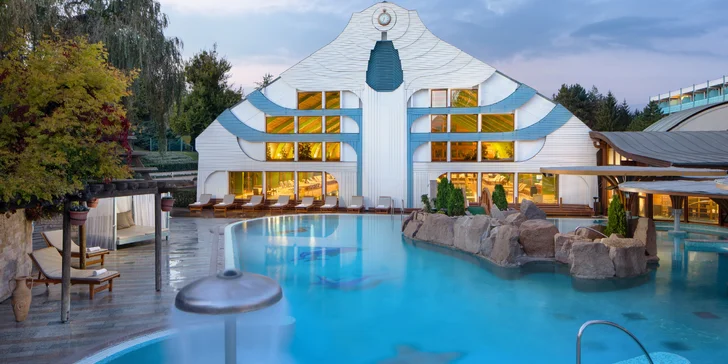 Hévíz: 4* pobyt se stravou, zážitkovými a termálními lázněmi i saunovým světem