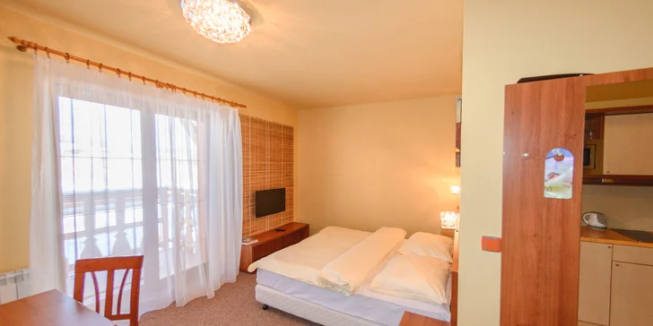 Tři dny v horách: pobyt v apartmánech u Popradu a slevy na zážitky i wellness