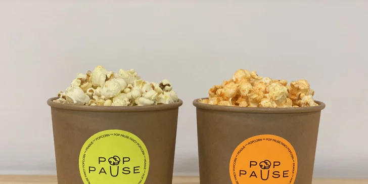 Slaný nebo sladký popcorn, káva či nápoj dle výběru i milkshake