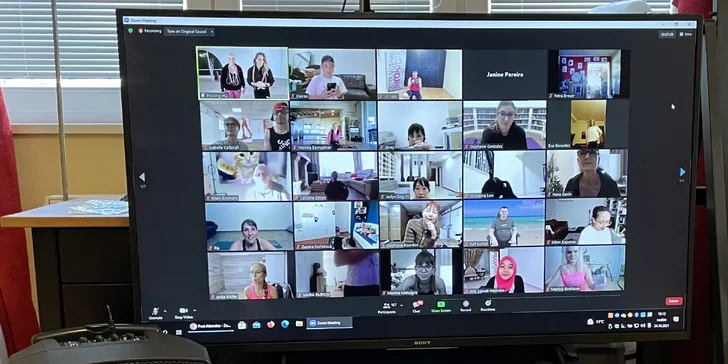 Piloxing: on-line lekce fitness cvičení včetně speciálních setkání na Vánoce, Nový rok i Valentýna