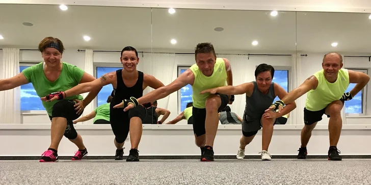 1 lekce nebo celý kurz fitness cvičení piloxing s Jirkou od září do ledna