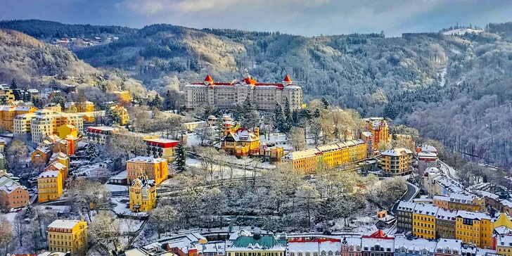 5* hotel Imperial v Karlových Varech: luxusní polopenze, wellness a 3 lázeňské procedury