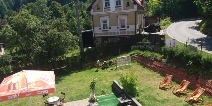 Dovolená v Krkonoších plná výletů: rodinný penzion s polopenzí