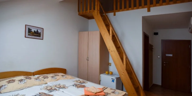 Dovolená plná výletů na kolech po krásách Lednicko-valtického areálu, pokoj nebo apartmán a snídaně