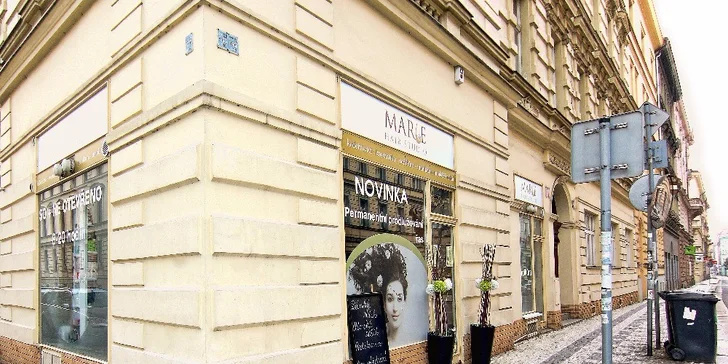 Proměna image v Hair Studiu Marie v centru Prahy