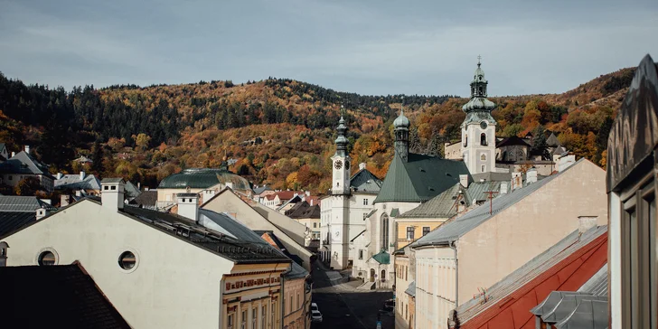 Za krásami Banské Štiavnice: skvěle vybavené apartmány až pro 4 osoby