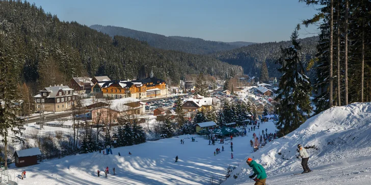 3denní lyžovačka v Beskydech s wellness a bohatou polopenzí