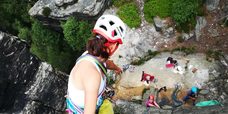 Jednodenní nebo dvoudenní kurz lezení v Adršpachu nebo Českém ráji pro 1 či 2 osoby