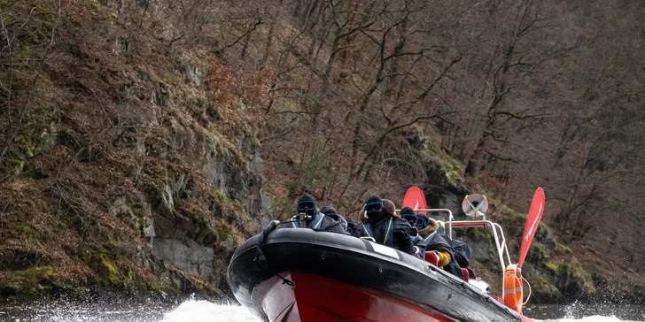 Adrenalin na Slapech: akrobatická jízda ve speciálním člunu až pro 10 osob