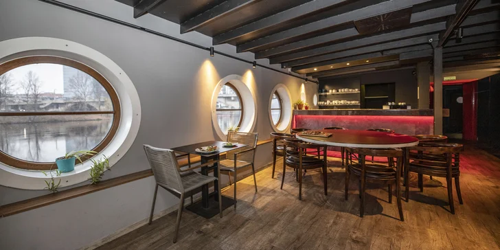 Degustační menu s těstovinami či pinsou, steaky nebo mořskými plody