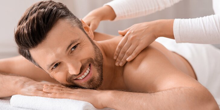 Balíčky pro pány: kosmetické ošetření pleti i uvolňující masáž