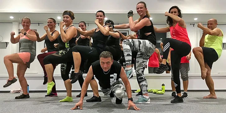 1 lekce nebo celý kurz fitness cvičení piloxing s Jirkou od září do ledna