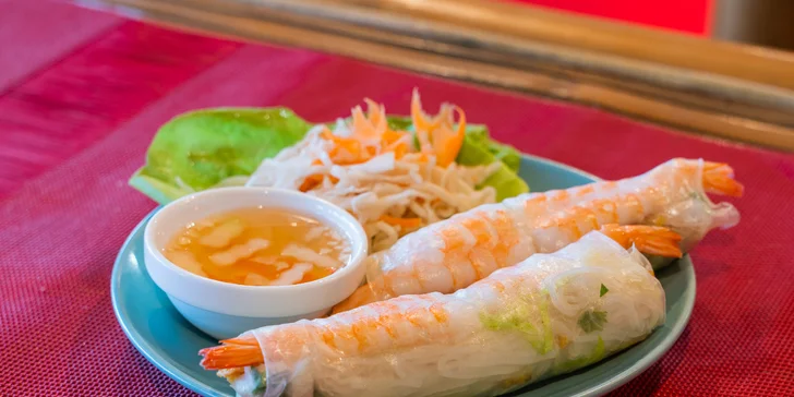 Otevřený voucher do asijské restaurace v hodnotě 200 nebo 500 Kč