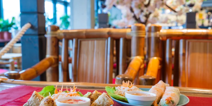 Otevřený voucher do asijské restaurace v hodnotě 200 nebo 500 Kč